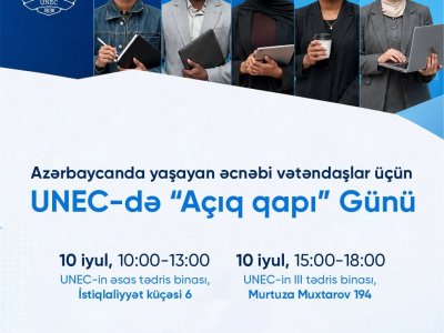 UNEC-də əcnəbilər üçün "Açıq Qapı Günü"