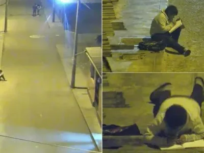 Küçə fənəri altında dərs oxuyan uşağın fotosu hər şeyi dəyişdi