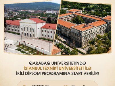 Qarabağ Universitetində ikili diplom proqramına start verilir