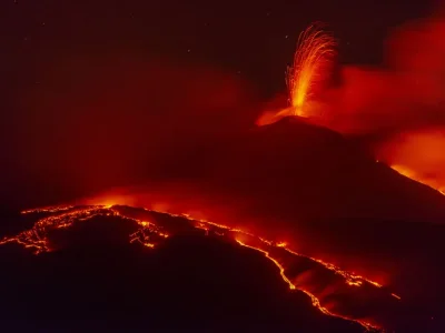 Etna vulkanı son 15 ilin ən təhlükəli mərhələsindədir
