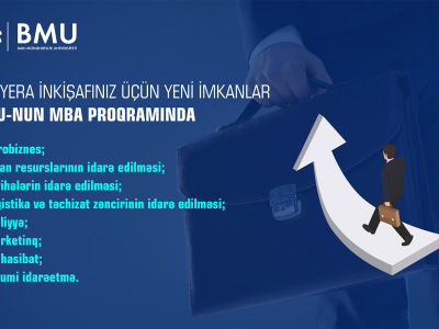 Karyera inkişafınız üçün yeni imkanlar BMU-nun MBA proqramında