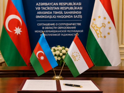 Azərbaycanla Tacikistan arasında təhsillə bağlı&nbsp; sənəd&nbsp;İMZALANDI
