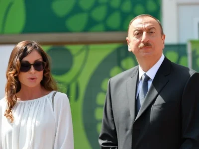 İlham Əliyev və birinci xanım Buxaraya gəliblər