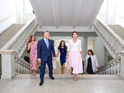 Birinci vitse-prezident Mehriban Əliyeva Elmi-Tədqiqat Pediatriya İnstitutunu ziyarət edib