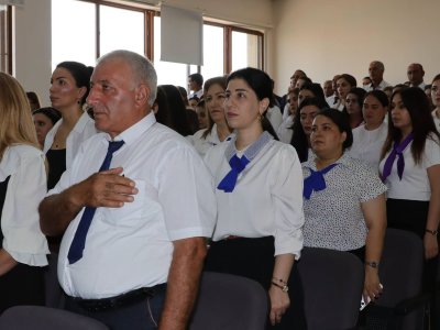 Xankəndidə təhsil işçilərinin sentyabr konfransı keçirilib