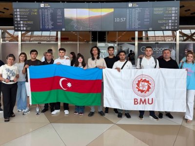 BMU-PKTU ikili diplom proqramı çərçivəsində ilk tələbə qrupu Çinə yola salınıb