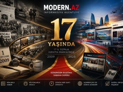 Modern.az 17&nbsp;yaşında!