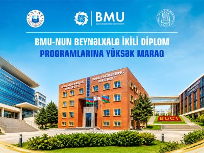 BMU-nun beynəlxalq ikili diplom proqramları üzrə qəbulda yüksək nəticələr