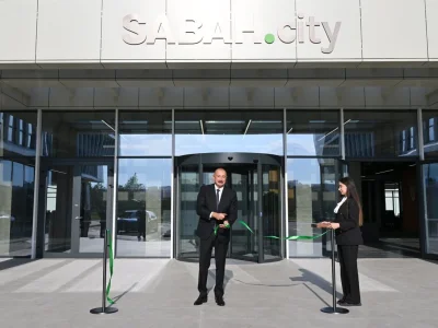 Prezident&nbsp;"SABAH.city" innovasiya şəhərciyinin&nbsp;AÇILIŞINDA