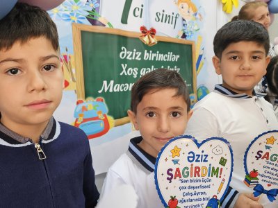 Kəlbəcər şəhərində 121 şagird məktəbə gedir - GÖRÜNTÜLƏR