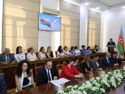 UNEC-də&nbsp;Dövlət Suverenliyi Gününə həsr olunmuş tədbir keçirilib&nbsp;&nbsp;