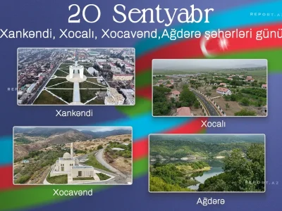 Bu gün Xankəndi, Xocalı, Xocavənd və Ağdərə şəhərləri günüdür
