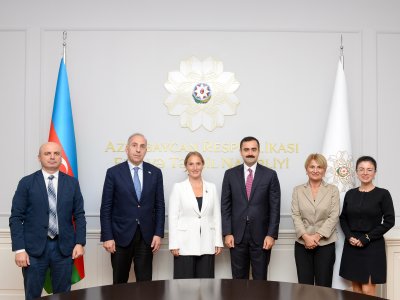 Həsən Həsənli Gürcüstan parlamentinin komitə sədri ilə görüşüb