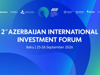 Bakıda İkinci Azərbaycan Beynəlxalq İnvestisiya Forumu başlayıb