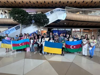 Daha bir qrup ukraynalı uşaq bu gün Azərbaycana gətiriləcək
