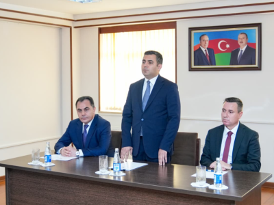 Təhsil naziri kollektivə təqdim olunub