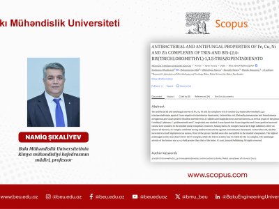 BMU aliminin tədqiqatı antibiotiklərə davamlılığa qarşı yeni imkanlar açır