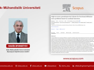 BMU aliminin araşdırması &ldquo;PLOS ONE&rdquo; jurnalında