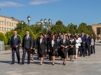Naxçıvanda 5 Oktyabr Beynəlxalq Müəllimlər Günü ilə bağlı tədbir keçirilib