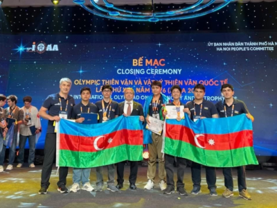 Məktəblilərimiz beynəlxalq olimpiadada uğur qazanıblar