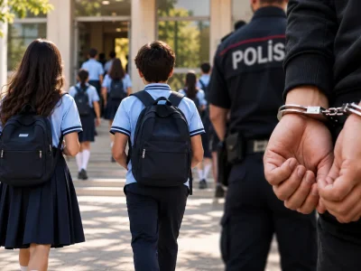 Məktəbli formasına görə asayişi pozanlar həbs edildilər