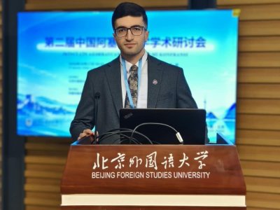 BMU magistrantı Çində beynəlxalq konfransda məruzə ilə çıxış edib