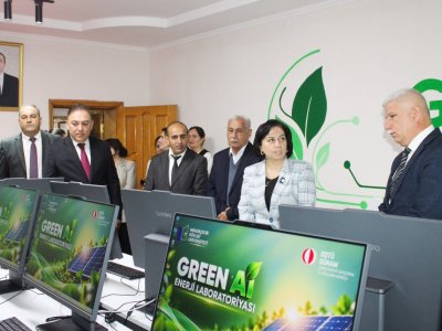 MDU-da regionun ilk &ldquo;GreenAI&rdquo; Günəş Enerji Laboratoriyasının açılışı olub