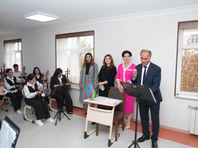 Ülkər Səttarova Naxçıvan kolleclərində olub