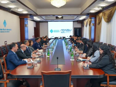 NDU ilə ADNSU arasında əməkdaşlıq memorandumu imzalanıb