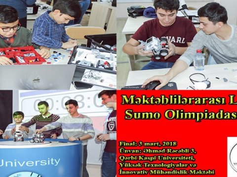 Məktəblilərin robotları döyüşəcək