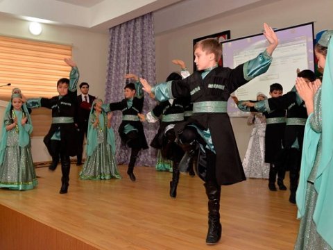 100 yaşlı məktəbdə tarixi gün