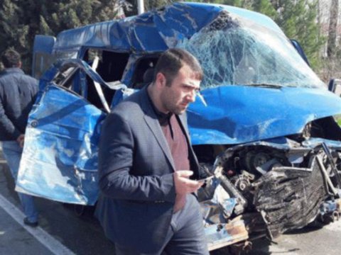 Şagirdləri qəzaya salan sürücü həbs edildi – Direktor müavinindən açıqlama