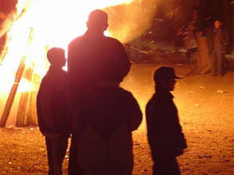 5-ci sinif şagirdi tonqalda yanıb