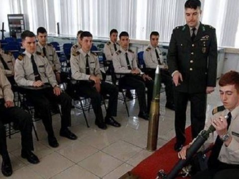 Kursantlar üçün açıq dərs keçirilib
