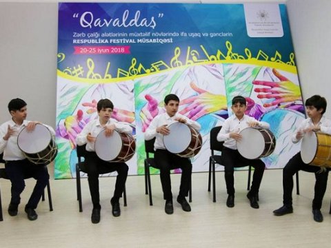 “Qavaldaş” uşaq və gənclərin Respublika müsabiqəsinin yarımfinal mərhələsi keçirilib