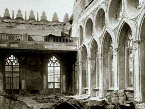 31 Mart faciəsində dağıdılan bu bina hazırda əsas elmi müəssisədir