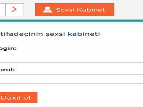 Şəxsi kabinetinin parolunu unudanların nəzərinə! - DİM-dən xəbərdarlıq