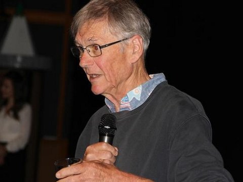 Nobel mükafatçısı Tim Hant Türkiyəyə gəldi - Tələbələrlə görüşdü