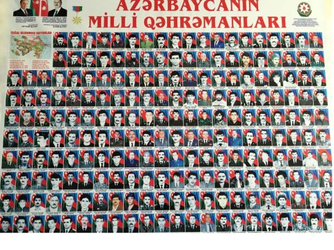 Daha 50  məktəbdə “Milli Qəhrəmanlar” guşəsi yaradılıb
