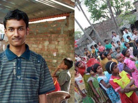 Dünyanın ən gənc müəllimi - 9 yaşında məktəb quran hindistanlı