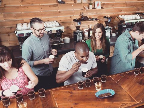 Dünyada qəhvə hazırlanmasını öyrədən yeganə məktəb -FOTO