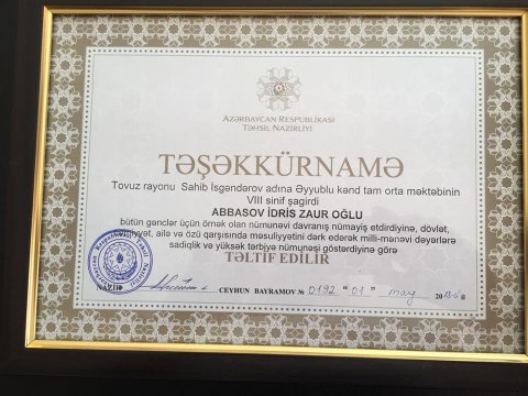 Nazir küçədə 5 min tapıb qaytaran məktəblini TƏLTİF ETDİ