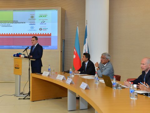 Beynəlxalq İnformatika Olimpiadasının rəsmi açılışı baş tutdu