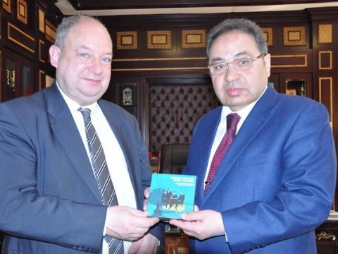 Belçika səfiri Bakı Dövlət Universitetində olub    