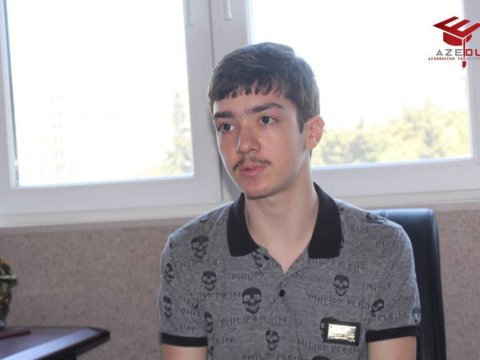 Beynəlxalq olimpiadaların qalibi : “Artıq Almaniyada kollecə qəbul olmuşam”