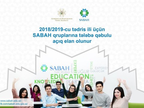 SABAH qruplarına tələbə qəbulu  başladı  