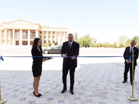 Naxçıvan Müəllimlər İnstitutunun yeni binası istifadəyə verildi - FOTO