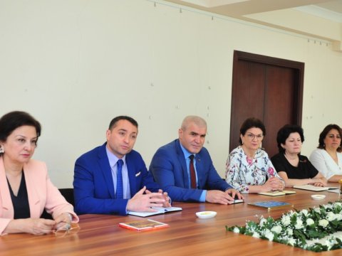 İtaliyalı qonaqlar AzMİU-da olublar