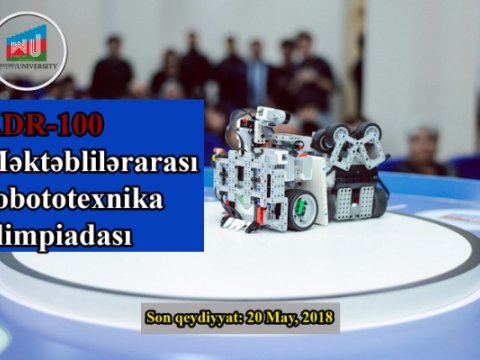 Robototexnika Olimpiadasına qeydiyyat başladı - Məktəblilərin nəzərinə  