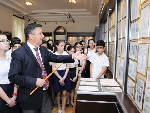 Elitar Gimnaziyanın şagirdləri ADNSU-da ekskursiyada olublar